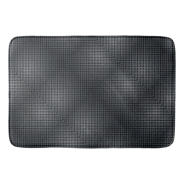 Metall Plate mönster 02 Badrumsmatta (Framsidan)