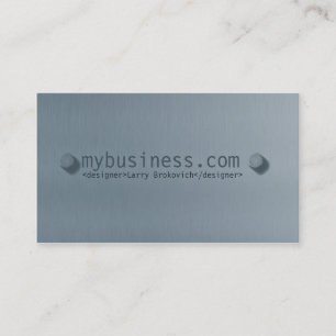 Metall Plate Visitkort