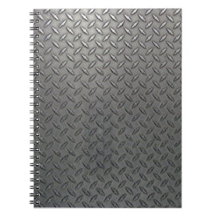 Metall pläterar verkställer anteckningsboken #1 anteckningsbok