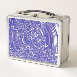 Metall Psychedelic lila Lunchbox