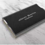 Metall Ram Black Carbon Fiber Programmer Visitkort<br><div class="desc">Affärskortet Black Carbon Fiber Programmer.</div>