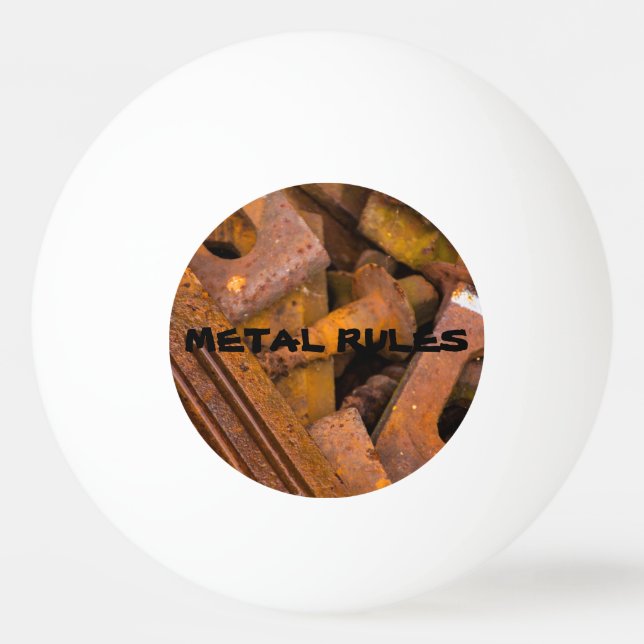 METALL REGEL PING PONG BOLL (Framsidan)