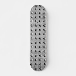 Metall Road Plate Mini Skateboard Bräda 18,5 Cm