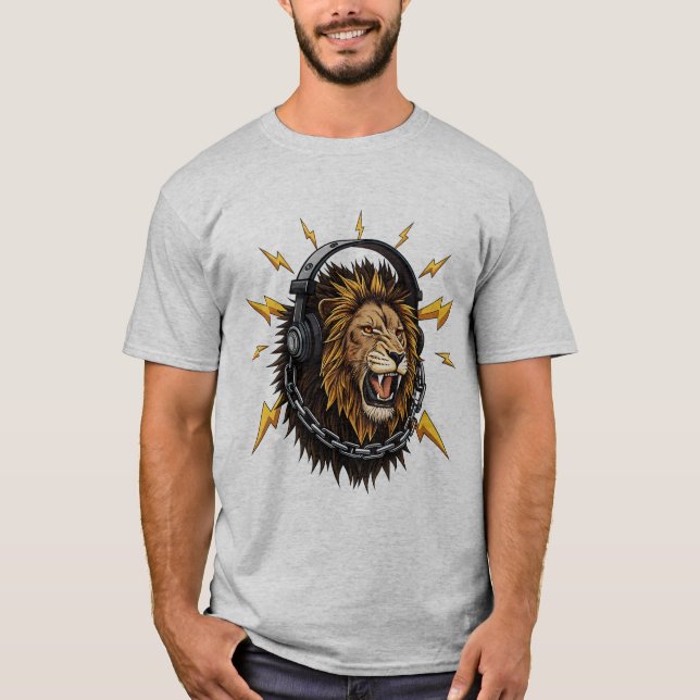 Metall Roar T Shirt (Framsida)