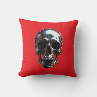 Metall Skull Kudde