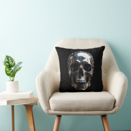 Metall Skull Kudde
