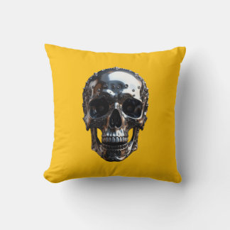 Metall Skull Kudde