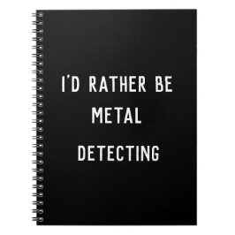 METALL SKYDDE ATT JAG SKULLE FÅ Spiral fotopatbok Anteckningsbok