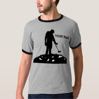 Metall som avkänner - som igen omkullkastas - tee shirt