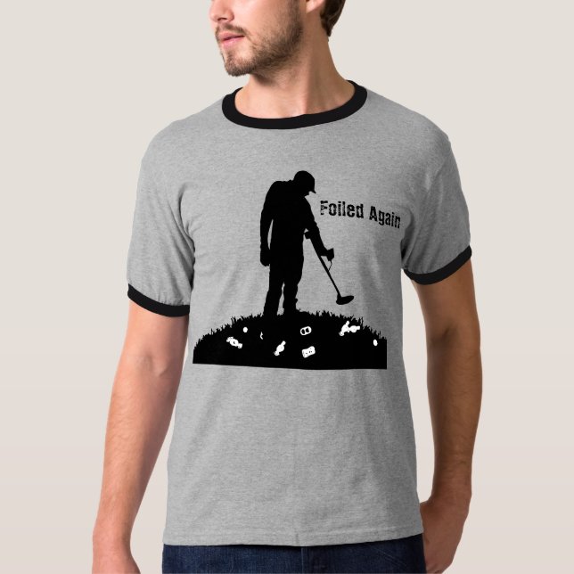 Metall som avkänner - som igen omkullkastas - tee shirt (Framsida)
