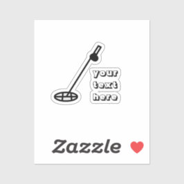 metall som upptäcker blåmärke klistermärken