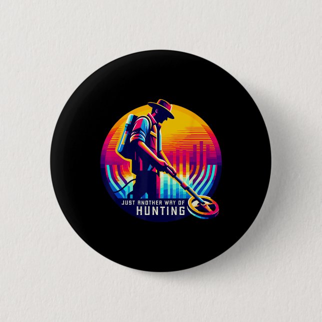 Metall som upptäcker fiskeknav för taxejakt knapp (Framsida)