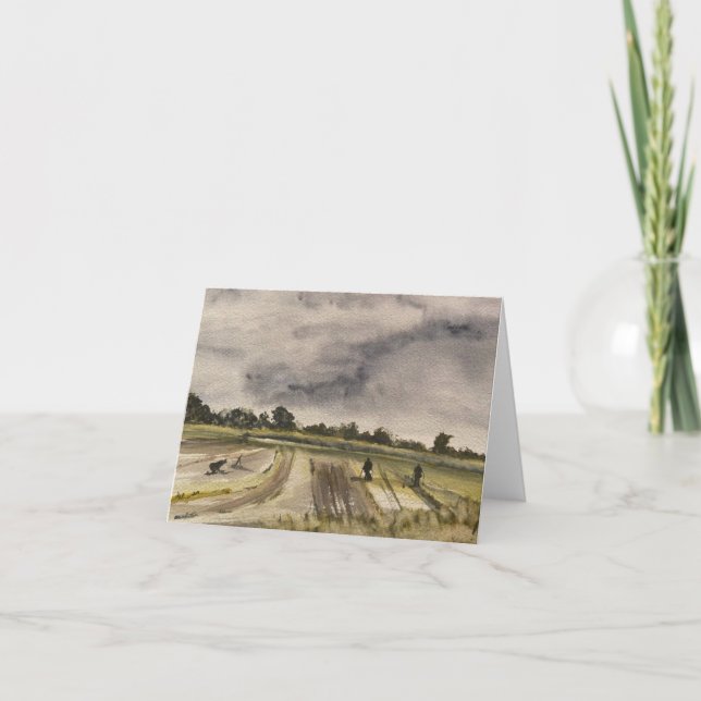 Metall som upptäcker i Fält 2 Kort (Framsida)