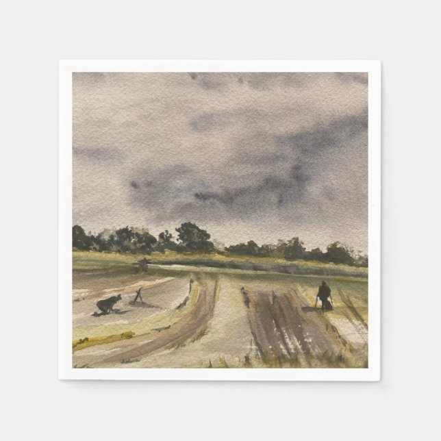 Metall som upptäcker i Fält 2 Pappersservett (Framsidan)