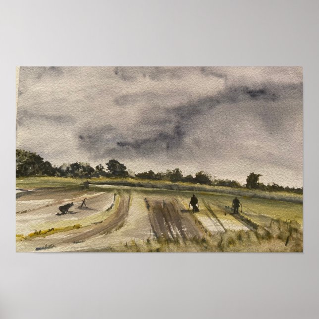 Metall som upptäcker i Fält 2 Poster (Framsidan)