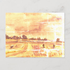 Metall som upptäcker i Fält 2 Vykort