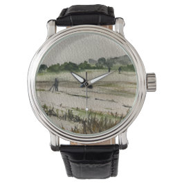 Metall som upptäcker i Fält Armbandsur