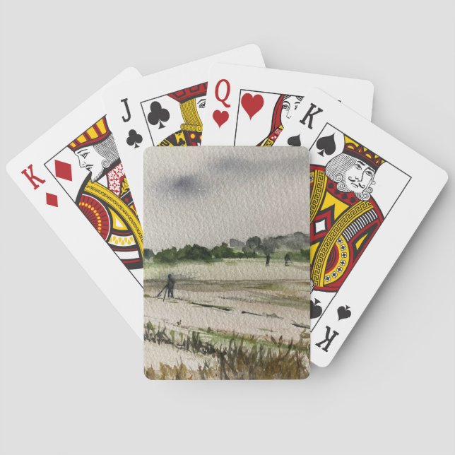 Metall som upptäcker i Fält Casinokort (Baksidan)