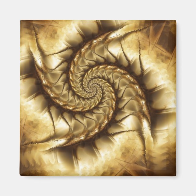 Metall Spiral Magnet (Framsidan)