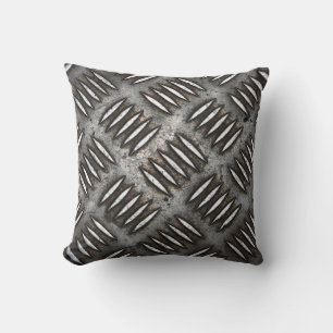Metall stålplatta Pillow Kudde