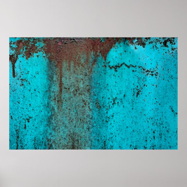 Metall struktur med repor och kracksabstract, a poster (Framsidan)