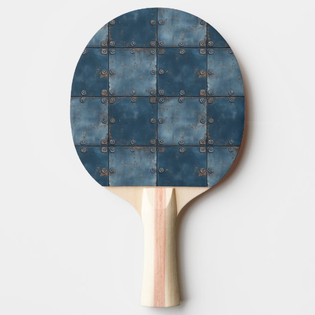 Metall Struktur Ping Pong Paddle Pingisracket (Framsidan)