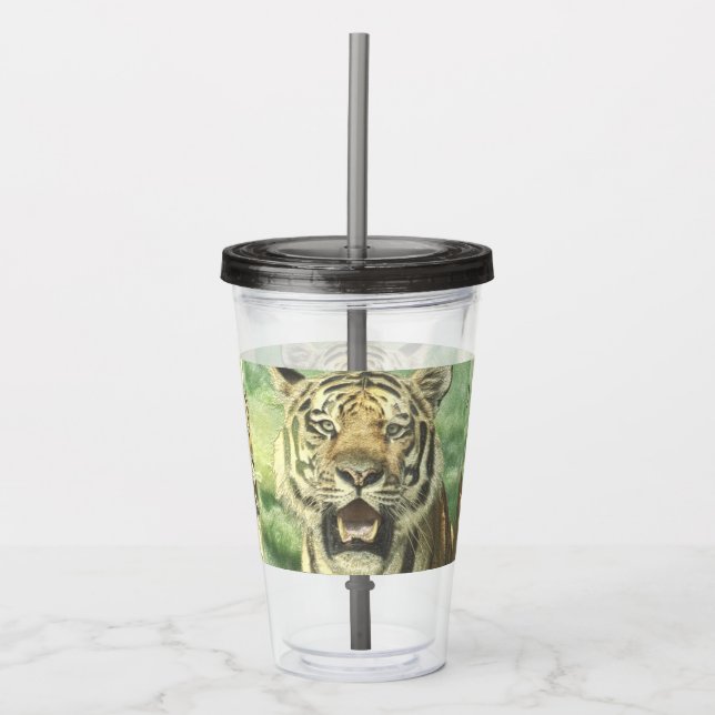 metall tiger take away mugg (Framsida)