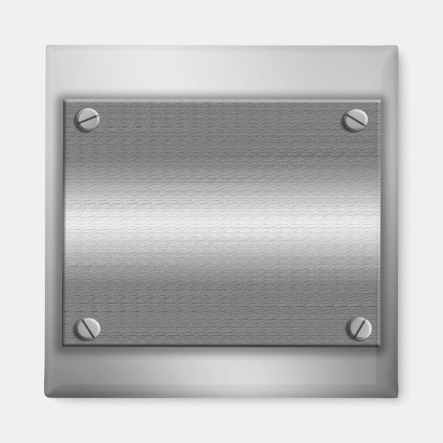 Metall titta Ram med skruvmagnet Magnet (Framsidan)