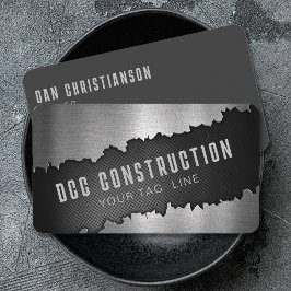 Metall Tittar Masculine Modern Minimalist Coola Visitkort