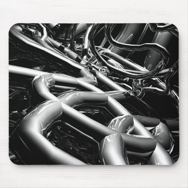 Metall Tubes Abstrakt Musmatta (Framsidan)