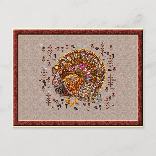 Metall Turkiet Vykort (Framsida)