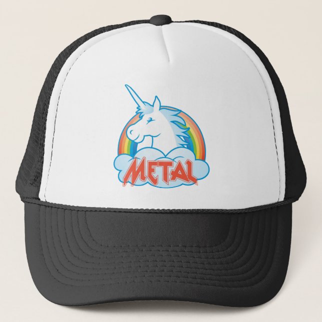 metall-unicorn truckerkeps (Framsida)