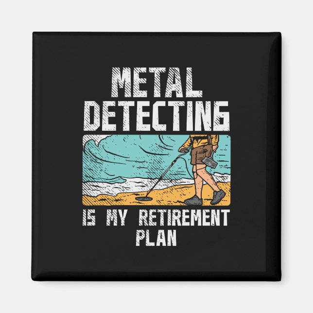 Metall upptäcker Pension Magnet (Framsidan)