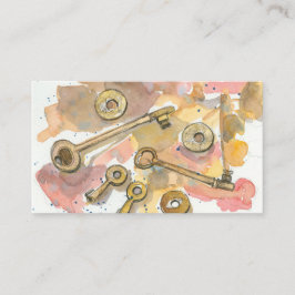 Metall upptäcker Relic Treasure Hunter Nycklar Myn Visitkort