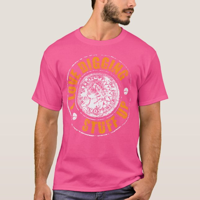 Metall upptäcker t shirt (Framsida)