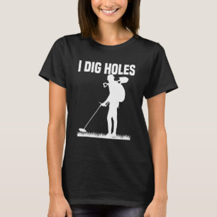 Metall upptäcker Treasure Hunt Detectorist jag grä T Shirt