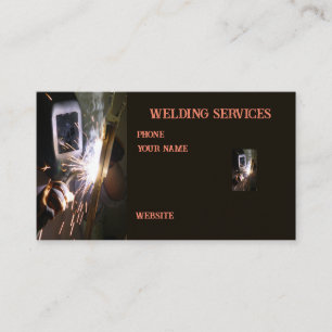 Metall Welder Fabricator Visitkort
