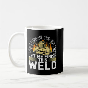 Metall Worker Steel Welding Merch Welder 3 68 Kaffemugg
