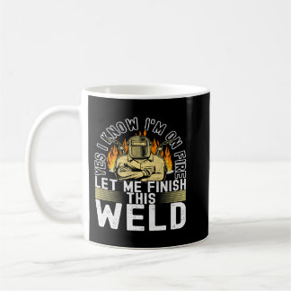 Metall Worker Steel Welding Merch Welder 3 68 Kaffemugg
