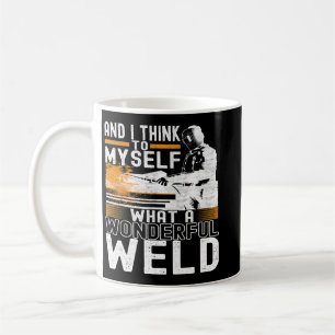 Metall Worker Steel Welding Merch Welder 3 88 Kaffemugg