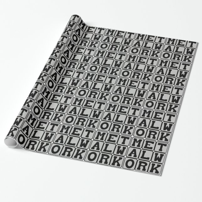 Metallarbete, Arbeta Med Metall Presentpapper (Utrullad)