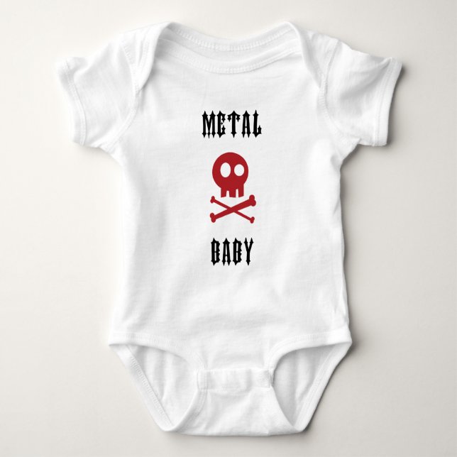 Metallbaby T-shirt (Framsida)
