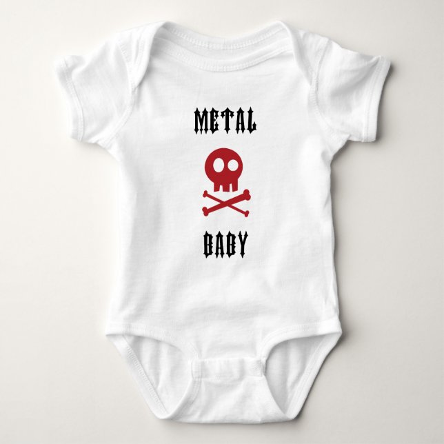 Metallbaby Tee (Framsida)