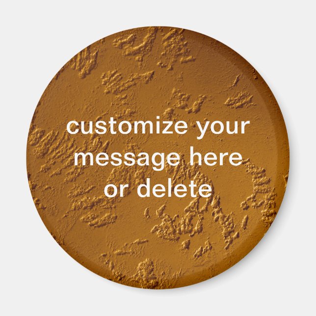 Metallbrons Magnet (Framsidan)