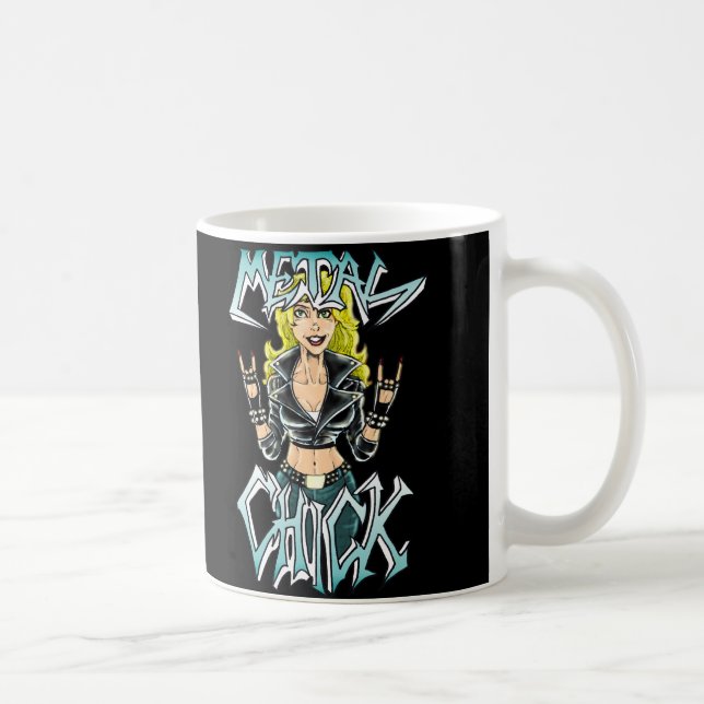 Metallchick Kaffemugg (Höger)