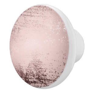 Metalldesign för lyxmetaller i ro guld knopp