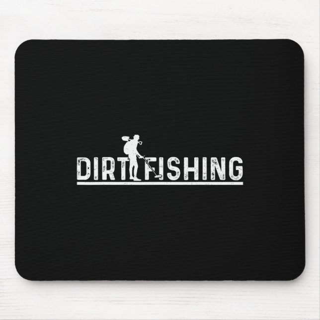 Metalldetektering Detektor Detektion Fiske 1  Musmatta (Framsidan)