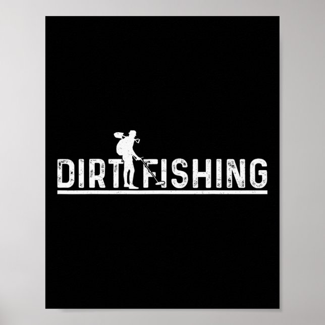 Metalldetektering Detektor Detektion Fiske 1  Poster (Framsidan)