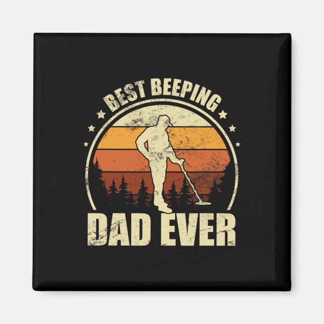 Metalldetektering Pappa - Detektor Detektion Fiske Magnet (Framsidan)