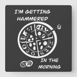  Metalldetektor  Fyrkantig Klocka